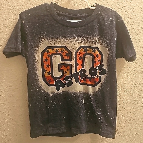 Gildan Go Astros XS Short Sleeve Tee - Picture 1 of 4
